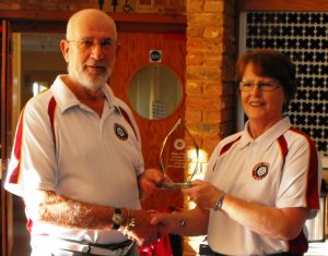 Roger Green with Rose Haynes