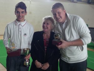 D Langdon anf J Smith (with Chairman P Jones)