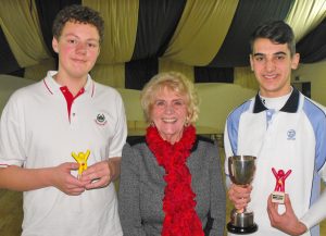 C Breeze and D Langdon (with Chairman P Jones)