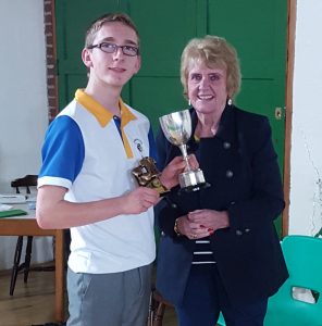 J Trigg (with Chairman P Jones)