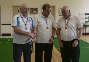 Dave, Peter & Mike get Bronze