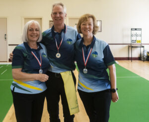 Betty, Ian & Sally take Silver